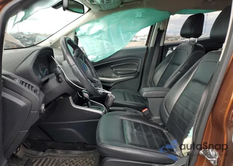 2018 Ford Ecosport Titanium z USA, uszkodzony, nr VIN MAJ3P1VE4JC202817